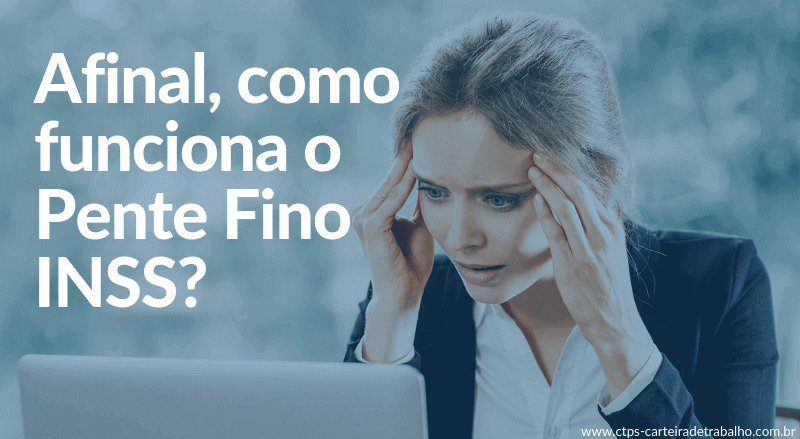 como funciona o pente fino