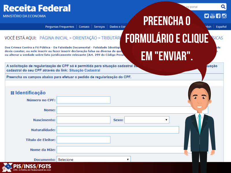 Saiba Como Regularizar Seu Cpf Agora Ctps Carteira De Trabalho