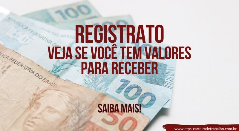 Novos Saques do Registrato LIBERADOS – Veja se você tem dinheiro a receber de bancos AQUI!