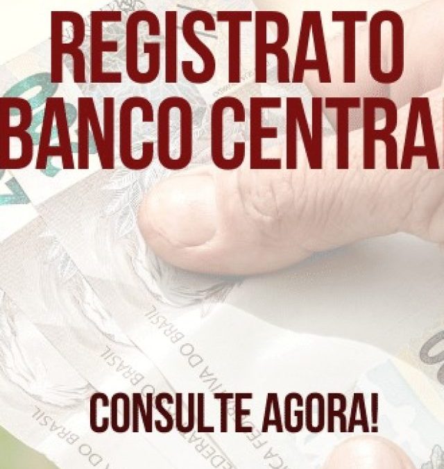 Banco Central Registrato: Como sacar os valores?